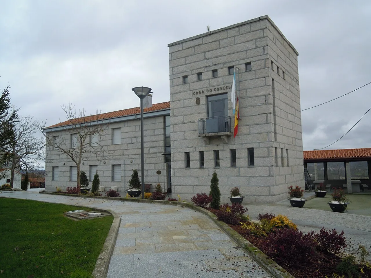Casa consistorial de Calvos de Randín