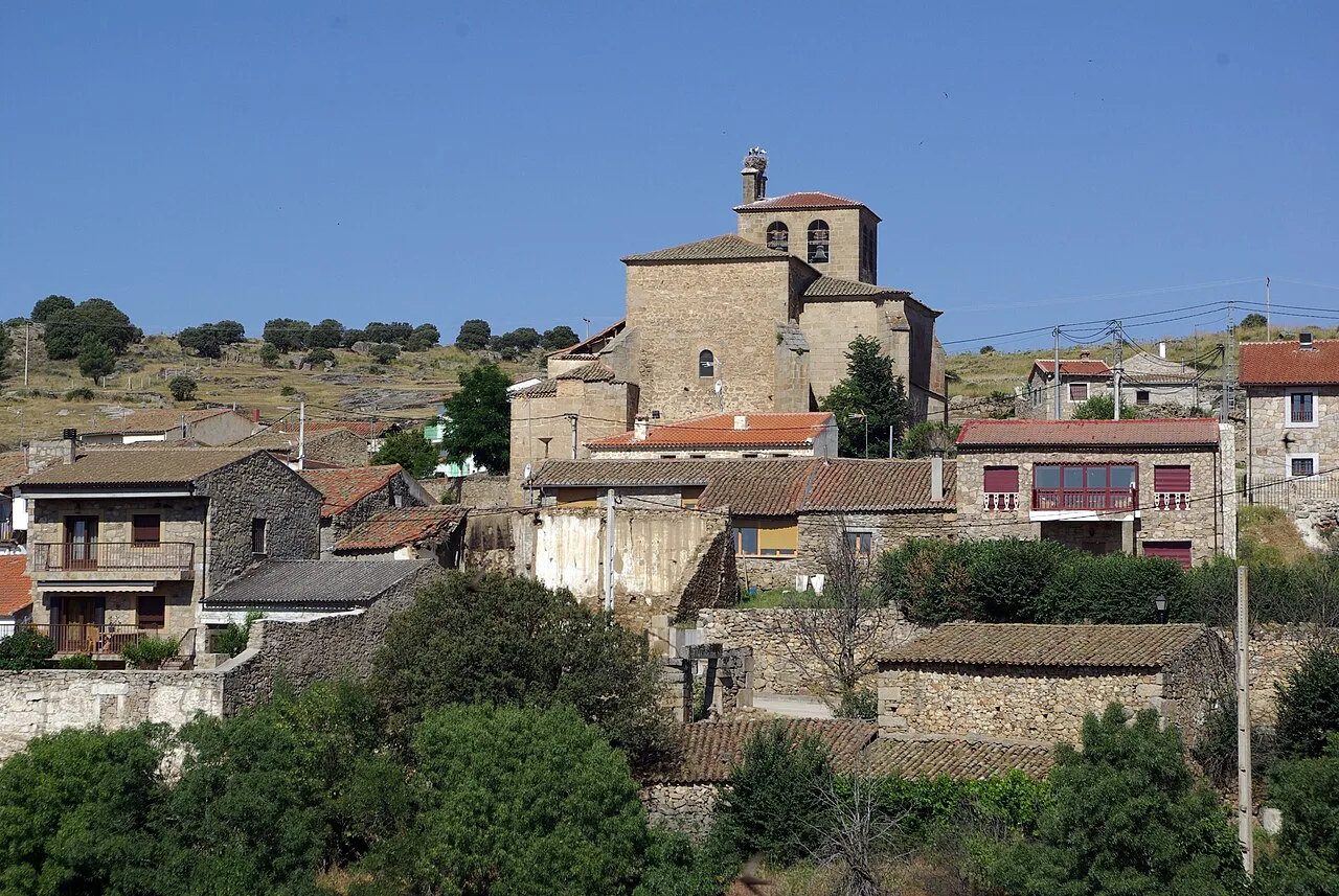 Kirche Unserer Lieben Frau der Himmelfahrt in Puente del Congosto, Salamanca.