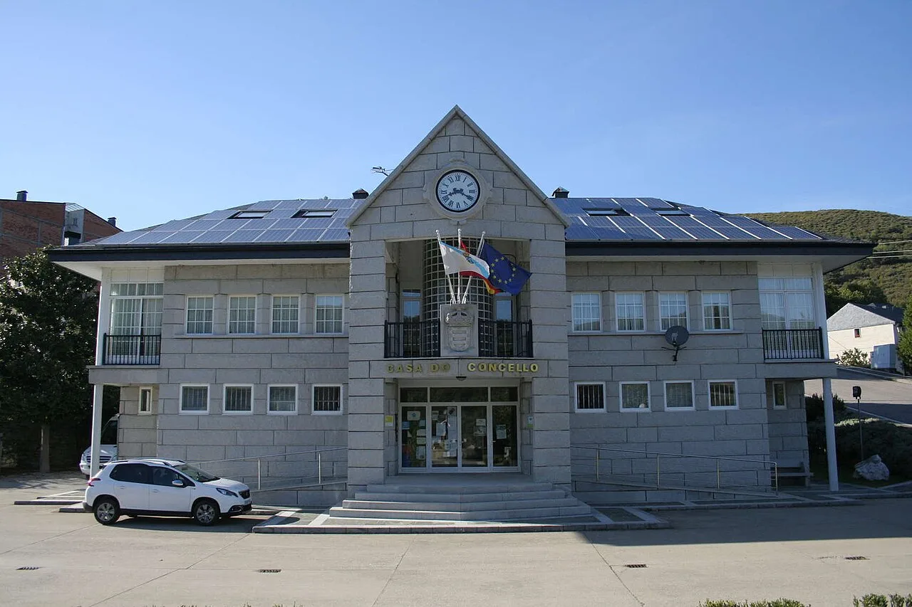 Town Hall in Vilariño de Conso (Spain)