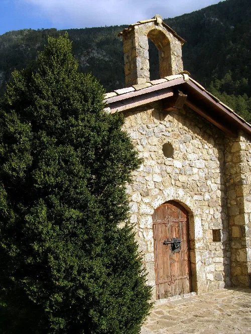 Ermita de Sant Jaume de Tuixent, a l'Alt Urgell (Catalunya).