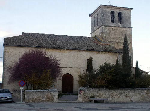 Church of Fuente el Olmo de Fuentidueña, Segovia, Spain.
