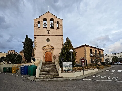 Santa fe del Penedès church, Catalonia, Spain.