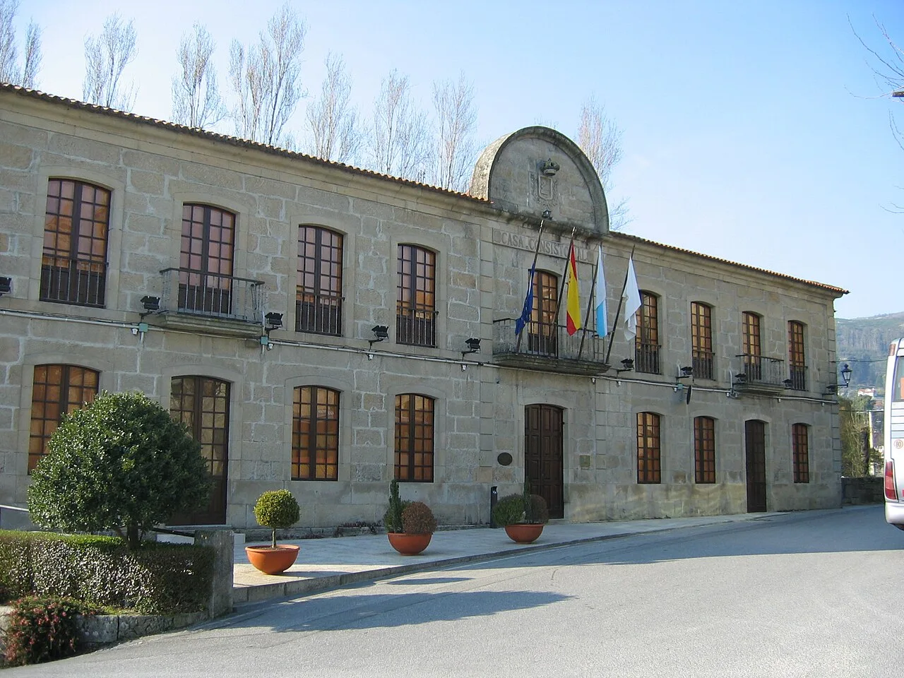 Casa do concello de Poio (Pontevedra)