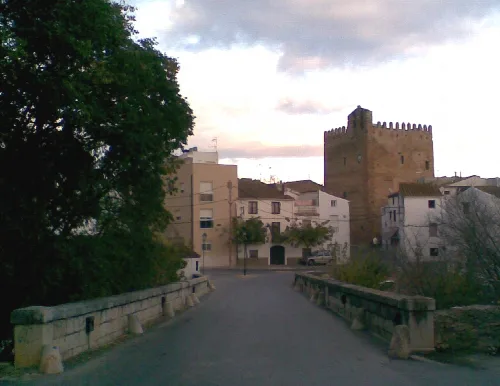 La Galera village, Montsia, Catalonia. Tower built in 1340