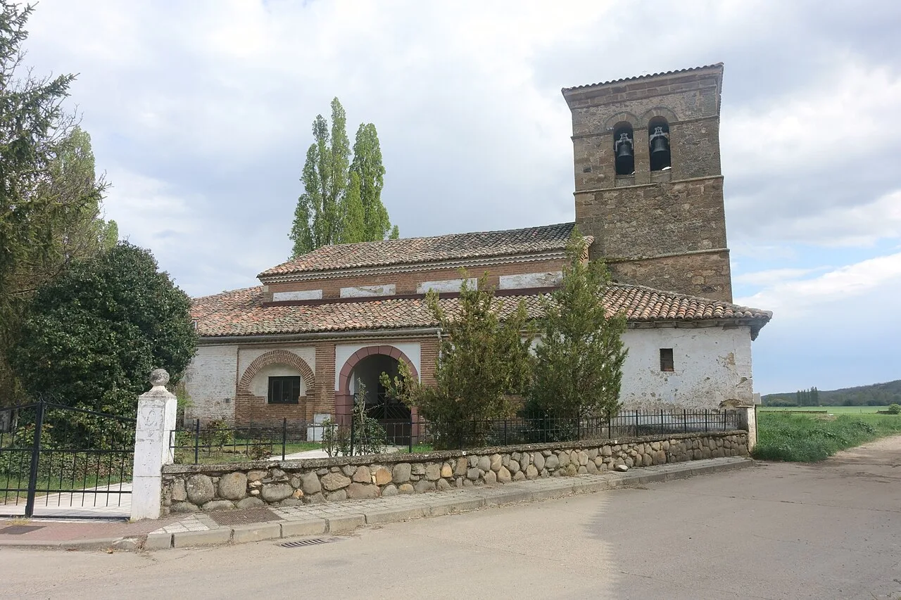 Iglesia de San Andrés, Mantinos (Palencia, España).