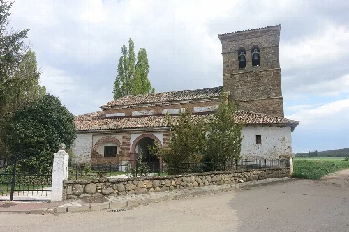 Iglesia de San Andrés, Mantinos (Palencia, España).