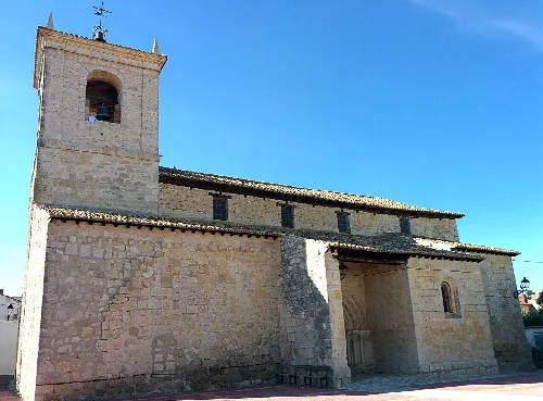 Iglesia de Nuestra Señora de la Asunción, en Valle de Cerrato (Palencia, España).