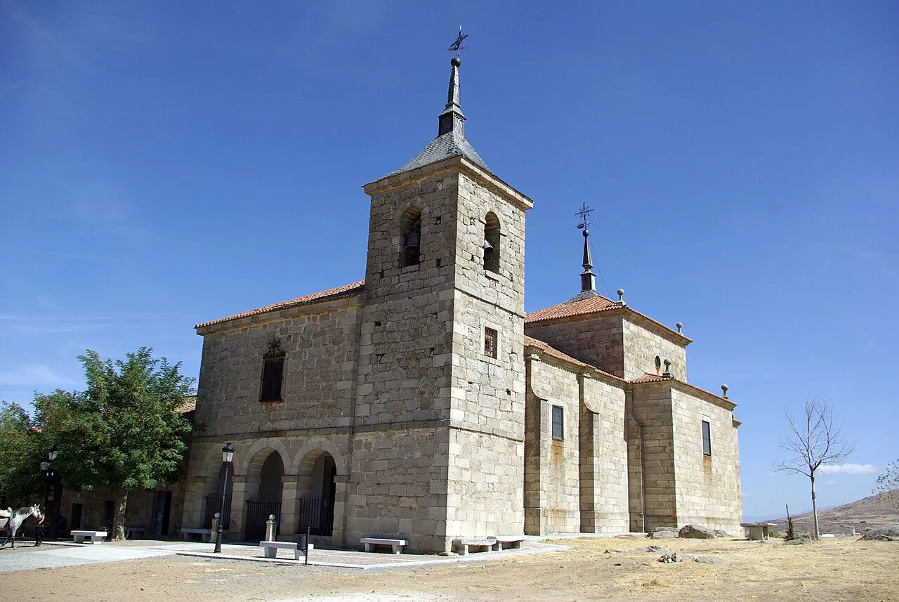 Ermita de Nuestra Señora del Cubillo en Aldeavieja, Santa María del Cubillo (Ávila, España).
