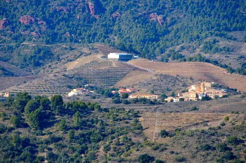 Vista general del Lloar i Celler Torres
