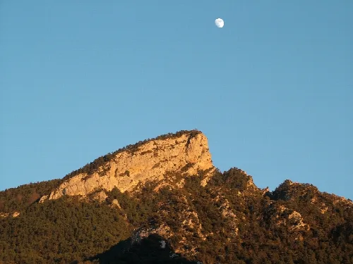 El Sobrepuny de Baix des de la Nou de Berguedà