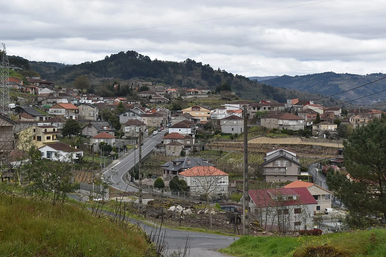 Vista de Beade dende a capela da Misericordia
