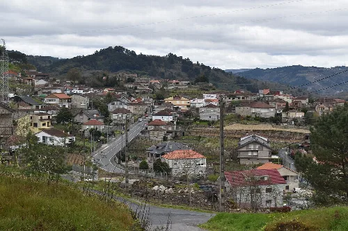 Vista de Beade dende a capela da Misericordia