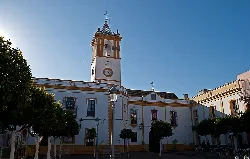 Kirche Santa María de las Nieves in La Algaba, Sevilla.