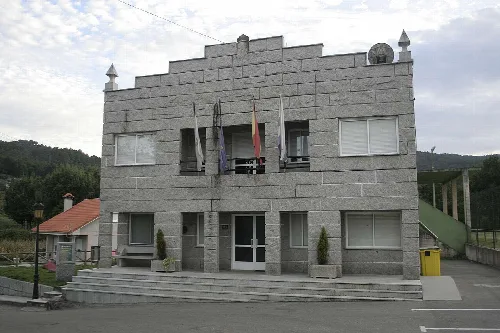Town Hall in Pontedeva (Spain)