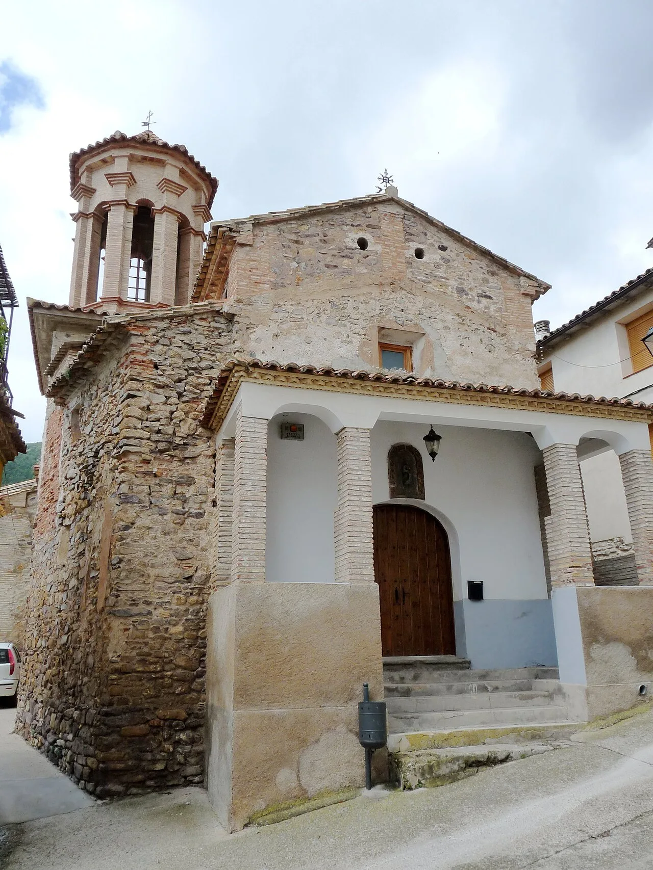 Talamantes - Iglesia de San Pedro Apóstol s. XVI - Fachada