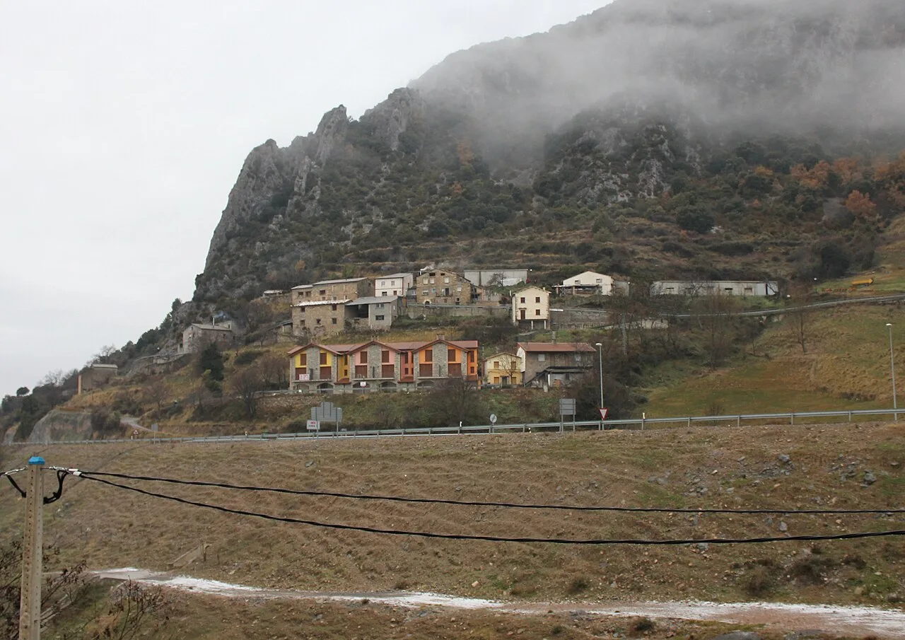 Vico d'a Villa d'Arriba de La Foradada d'el Toscar (Ribagorza).