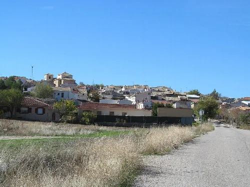Sayatón-Vista parcial de la villa.