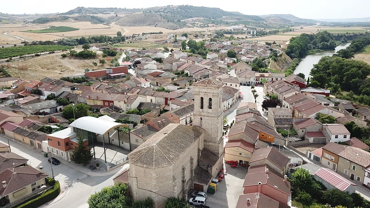 Vista aerea de Quintanilla de Arriba