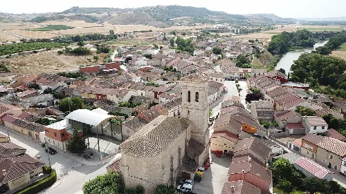 Vista aerea de Quintanilla de Arriba