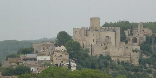 Castellet, its castle and St Pere's Hermitage