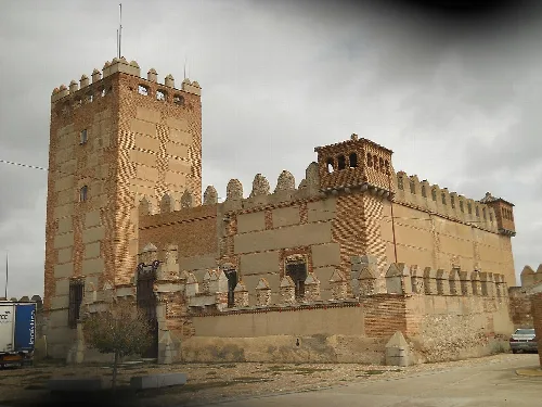Castello di Narros de Saldueña, Ávila, Spagna