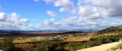 Graja de Campalbo, Cuenca, España. Vista Panorámica.