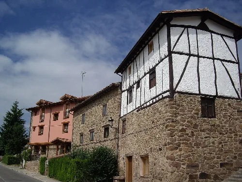 Vista de Zorraquín en La Rioja, España.