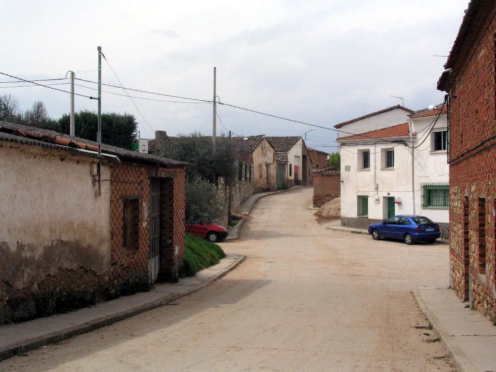 Malaguilla, Provincia de Guadalajara, Castilla-La Mancha, Spain. Street scene.

The photo was taken the 8th of April 2004 by Håkan Svensson (Xauxa).