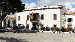 Town hall building in San Juan Square in Telde.