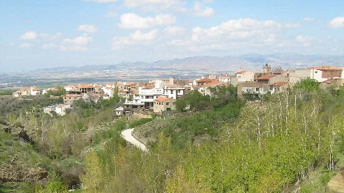 Vista de la localidad de Lanteira, en la provincia de Granada (España)