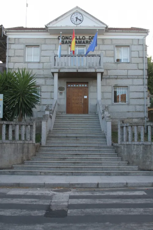 Town Hall in San Amaro (Spain)