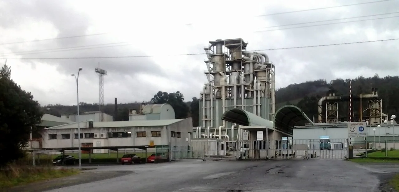 Fábrica de Intasa en San Sadurniño A Coruña