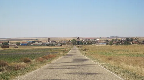 Vista general de Boadilla de Rioseco (Palencia, España).