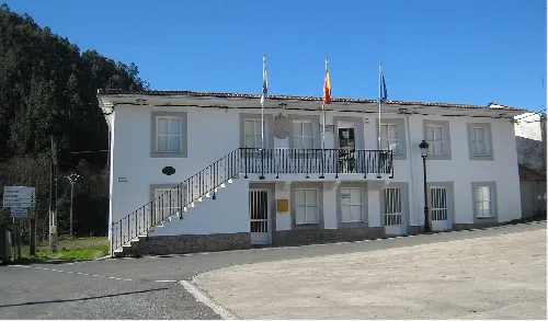 Mairie de Aranga en Galice, Espagne