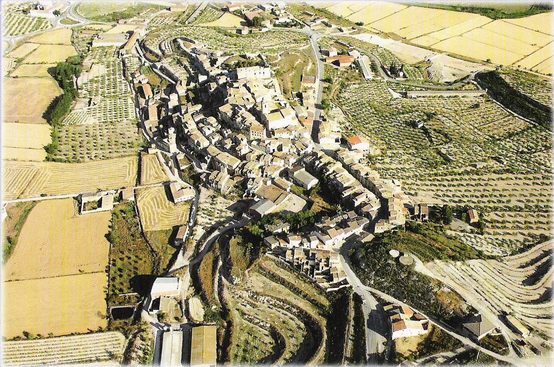 General view of the village of Maldà.