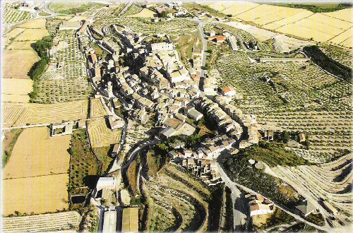 General view of the village of Maldà.