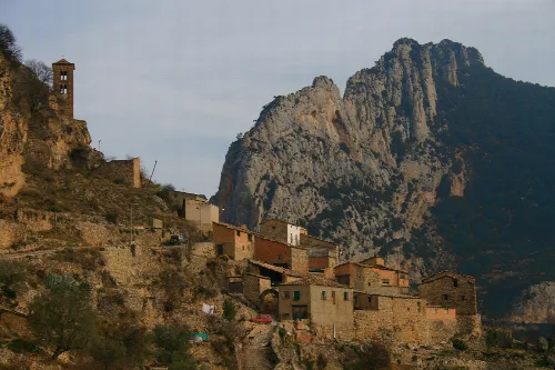 Vista panoràmica d'Abella de la Conca