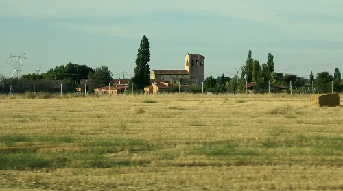 View of Orbita, Ávila, Spain.