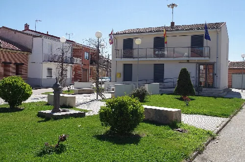Town hall of Villafranca de Duero (Valladolid, Spain).