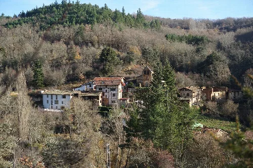Vista de Báscones de Zamanzas desde "El Escalerón"