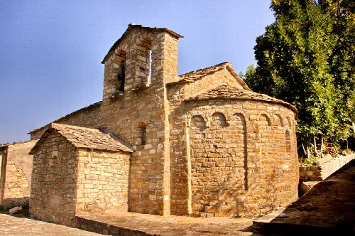 Iglesia de San Saturnino, Biescas, provincia de Huesca.