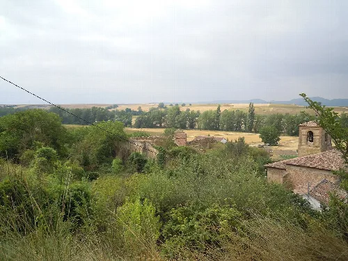 Ruins of the Monastery of Vileña (Burgos) and church