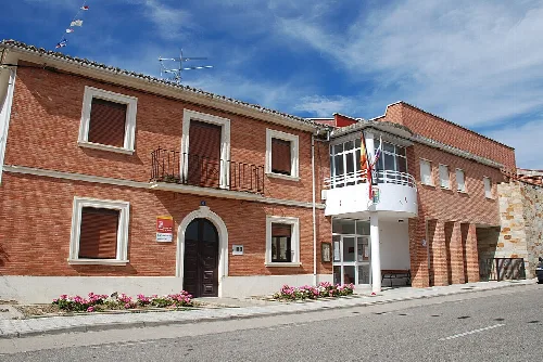 Town hall of Buenavista de Valdavia (Palencia, Castile and León).