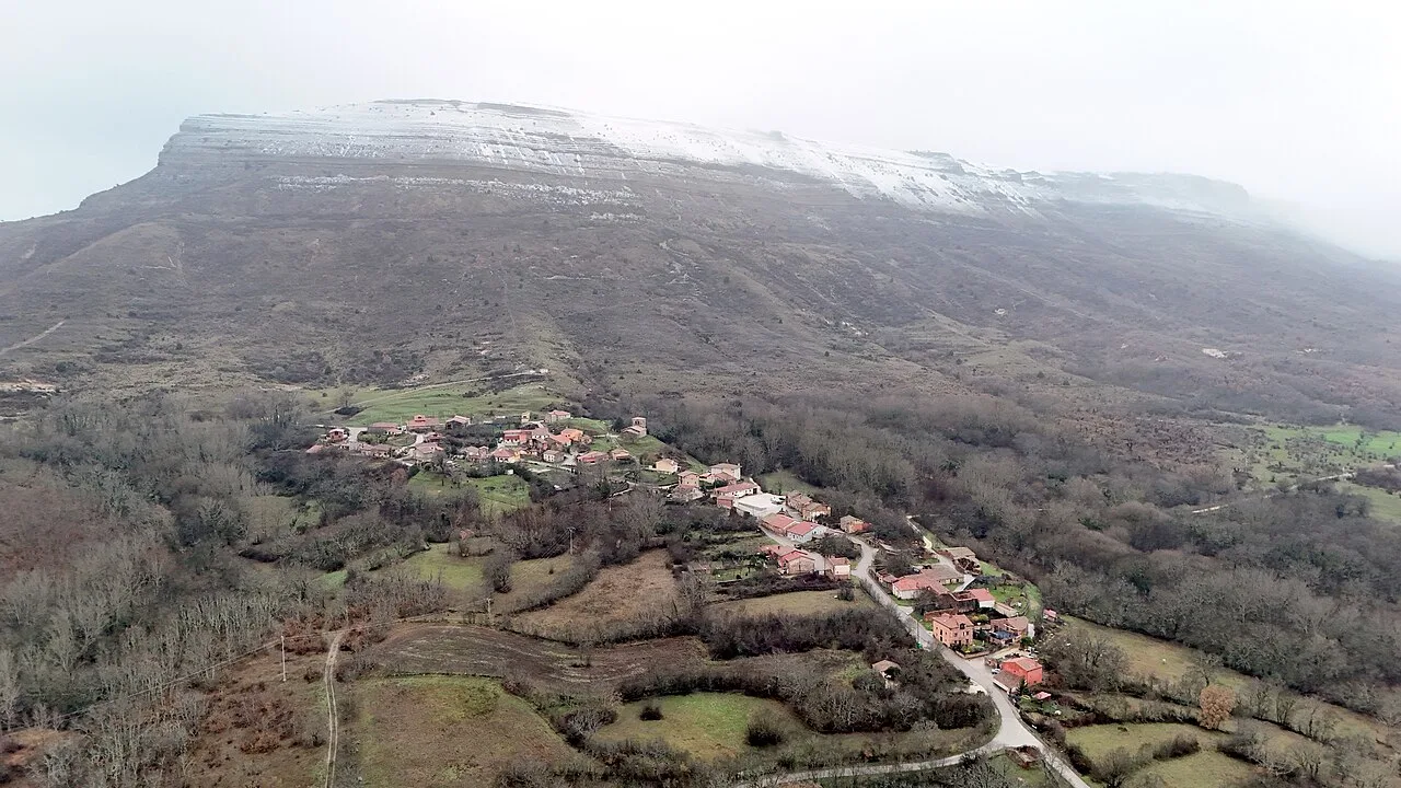 The village Villanueva de Carazo, as seen from the north east.
