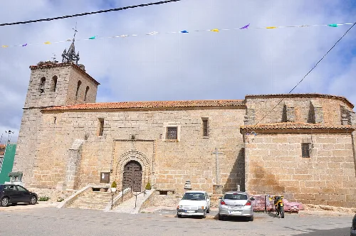 Church of San Miguel Arcangel in San Miguel de Serrezuela , Avila, Spain