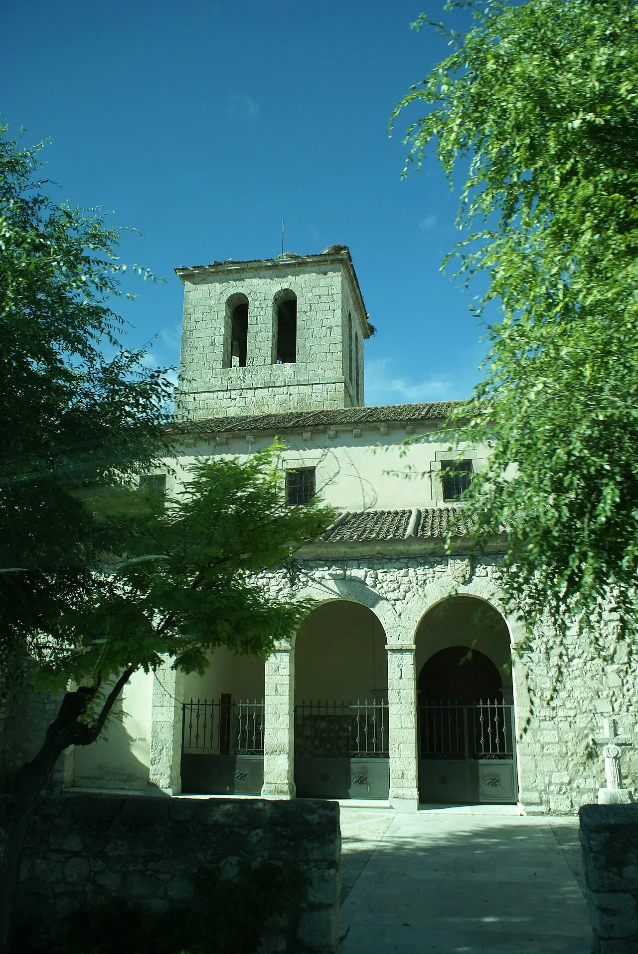 Iglesia de San Miguel, en San Miguel del Arroyo, Valladolid.