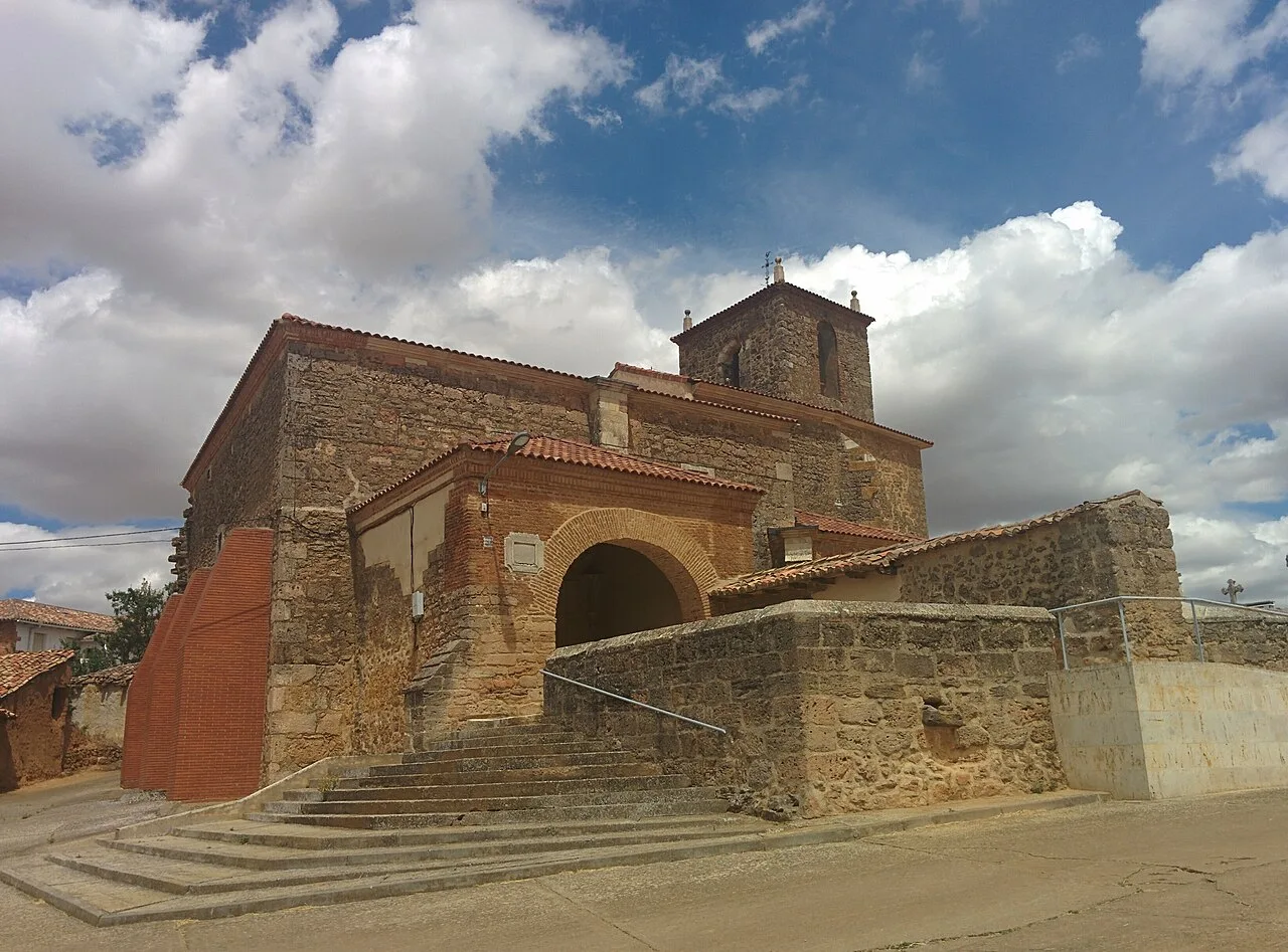Iglesia de San Facundo, en San Cristóbal de Boedo (Palencia, España).