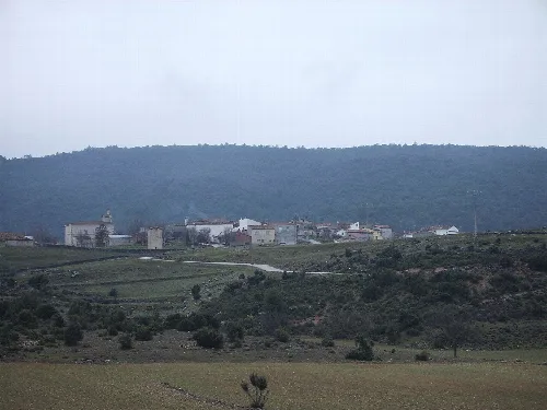 Imagen panorámica de Valtablado del Río (Guadalajara).