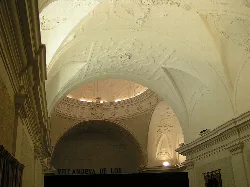 Techo y cúpula del interior del convento en Villanueva de los Infantes