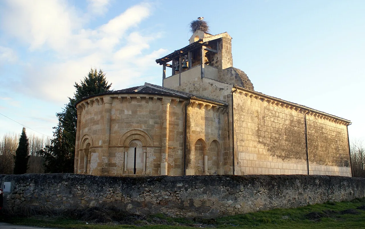 Church of Cobos de Fuentidueña, Segovia, Spain.